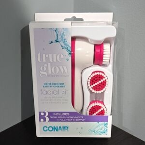 Conair True Glow Facial Kit - White and Pink